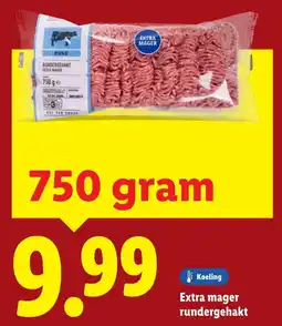 Lidl Extra Mager Rundergehakt aanbieding