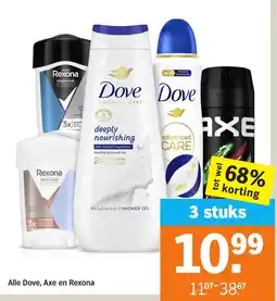 Albert Heijn Alle Dove, Axe en Rexona aanbieding