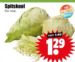 Dirk Spitskool aanbieding