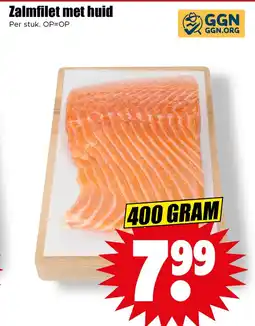 Dirk Zalmfilet met huid aanbieding