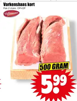 Dirk Varkenshaas kort aanbieding