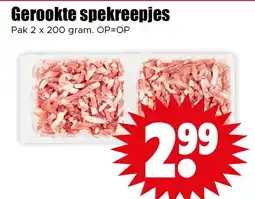 Dirk Gerookte spekreepjes aanbieding