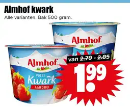 Dirk Almhof kwark aanbieding