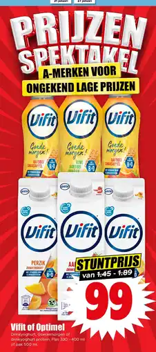 Dirk Vifit of Optimel aanbieding