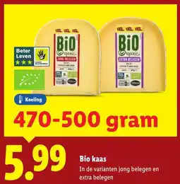 Lidl Bio kaas aanbieding