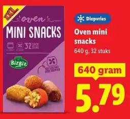 Lidl Oven Mini Snacks aanbieding
