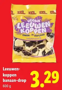 Lidl Leeuwenkop Banaan Dro aanbieding