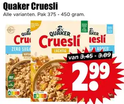 Dirk Quaker Cruesli aanbieding