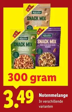 Lidl Notenmelange aanbieding
