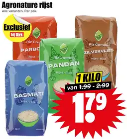 Dirk Agronature rijst aanbieding