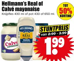 Dirk Hellmann's Real of Calvé mayonaise aanbieding
