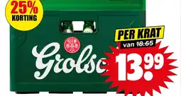 Dirk Grolsch pils aanbieding