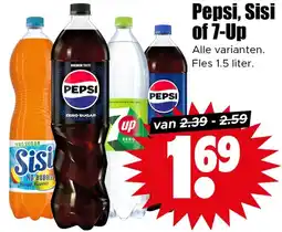 Dirk Pepsi, Sisi of 7-Up aanbieding