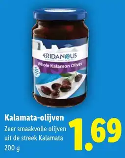 Lidl Kalamata Olijven aanbieding