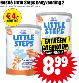 Dirk Nestlé Little Steps babyvoeding 2 aanbieding