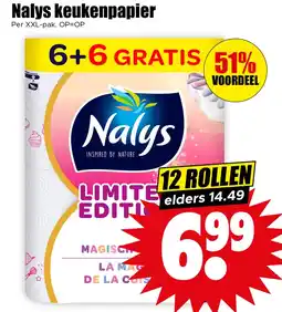 Dirk Nalys keukenpapier aanbieding