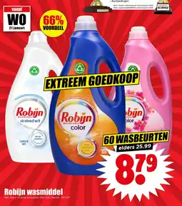 Dirk Robijn wasmiddel aanbieding