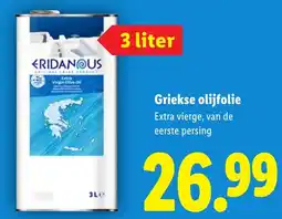 Lidl Griekse Olijfolie aanbieding