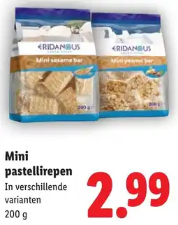 Lidl Mini pastellirepen aanbieding