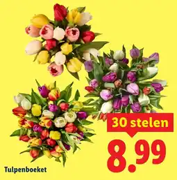 Lidl Tulpenboeket aanbieding