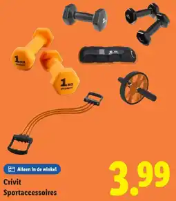 Lidl Crivit Sportaccessoires aanbieding