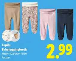 Lidl Lupilu Babyjoggingbroek aanbieding