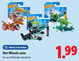 Lidl Hot Wheels Auto aanbieding