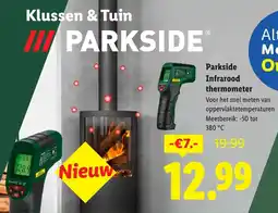 Lidl Parkside Infrarood thermometer aanbieding
