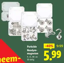 Lidl Parkside Neodymmagneten aanbieding