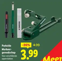 Lidl Parkside Markeergereedschap aanbieding