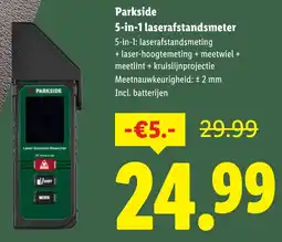 Lidl Parkside 5-in-1 laserafstandsmeter aanbieding