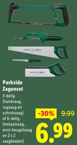 Lidl Parkside Zagenset aanbieding