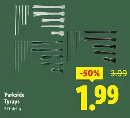 Lidl Parkside Tyraps aanbieding