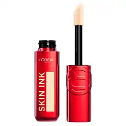 Kruidvat L'Oréal Paris Infaillible Skin Ink 20 2-in-1 Foundation & Concealer aanbieding