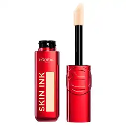 Kruidvat L'Oréal Paris Infaillible Skin Ink 20 2-in-1 Foundation & Concealer aanbieding