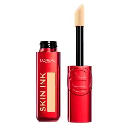 Kruidvat L'Oréal Paris Infaillible Skin Ink 130 2-in-1 Foundation & Concealer aanbieding