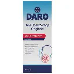 Kruidvat Daro Alle Hoest Siroop aanbieding