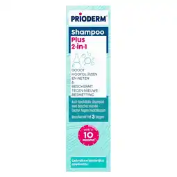 Kruidvat Prioderm Shampoo Plus Anti-hoofdluisshampoo aanbieding