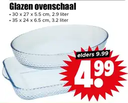 Dirk Glazen Ovenschaal aanbieding
