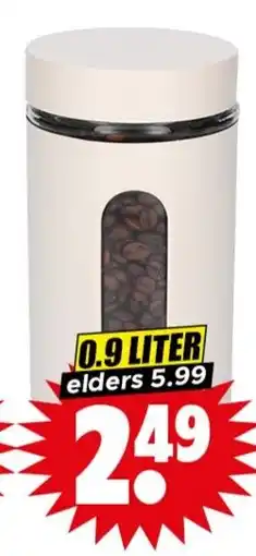 Dirk Voorraadbus met venster aanbieding