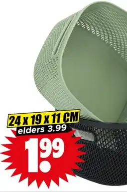 Dirk Opbergmand aanbieding