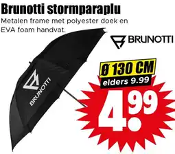 Dirk Brunotti Stormparaplu aanbieding