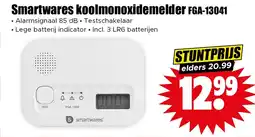 Dirk Smartwares koolmonoxidemelder FGA-13041 aanbieding
