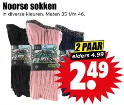Dirk Noorse sokken aanbieding