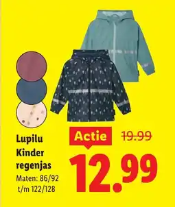 Lidl Lupilu Kinder Regenjas aanbieding
