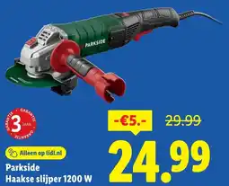 Lidl Haakse slijper aanbieding