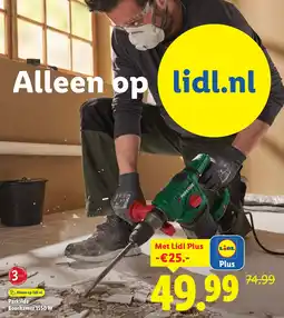Lidl Parkside Boorhamer aanbieding