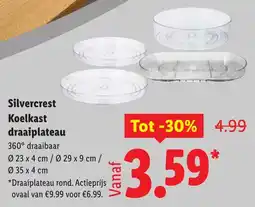 Lidl Silvercrest Koelkast Draaiplateau aanbieding