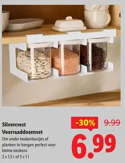 Lidl Silvercrest Voorraaddozenset aanbieding