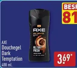 ALDI Axe douchegel dark temptation aanbieding